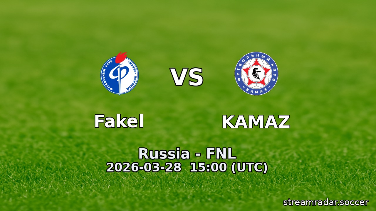 Fakel vs KAMAZ