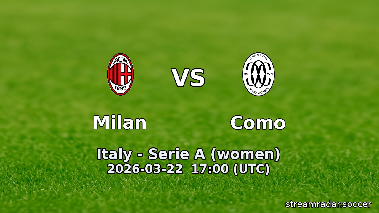 Milan vs Como