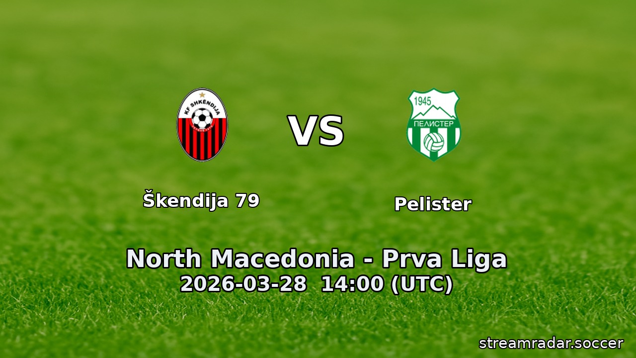 Škendija 79 vs Pelister