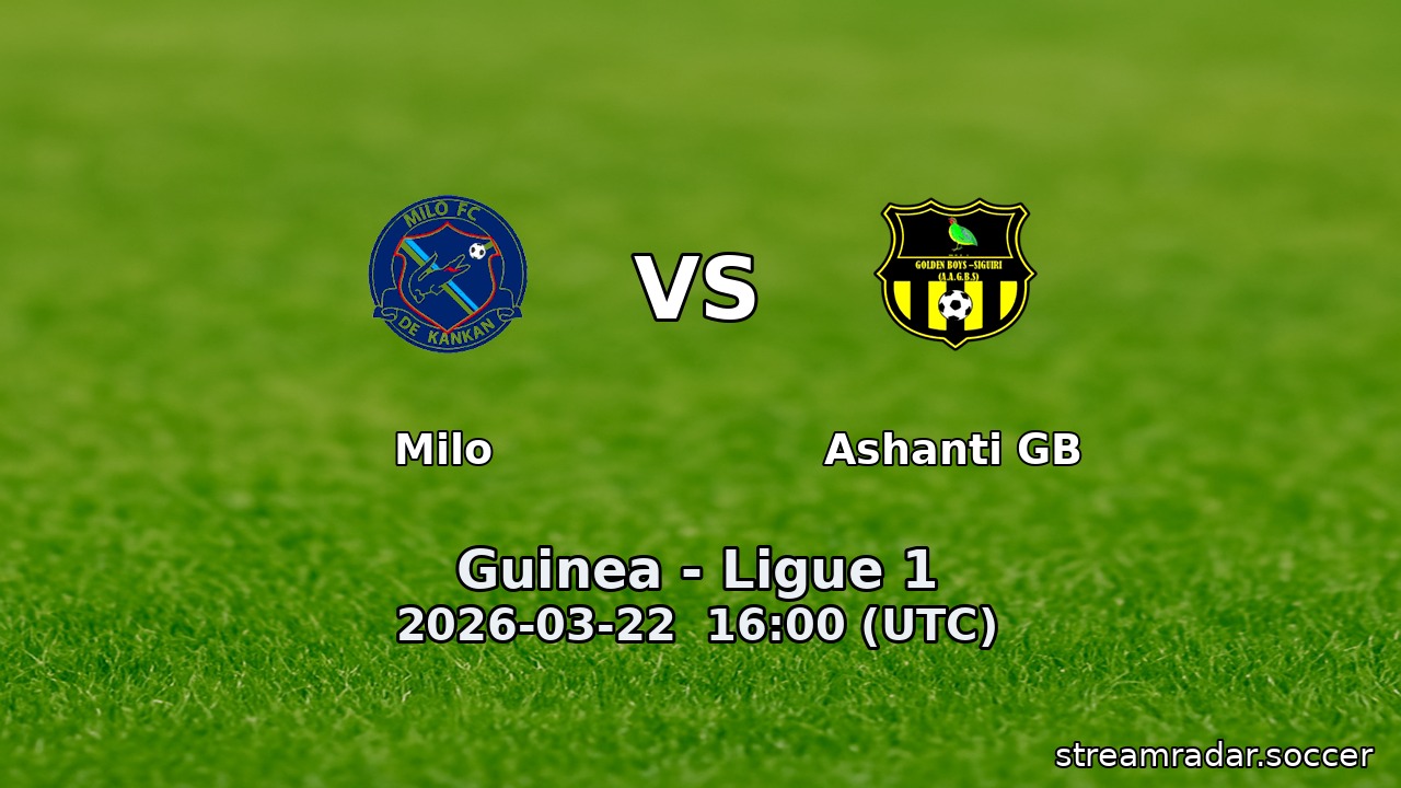 Milo vs Ashanti GB