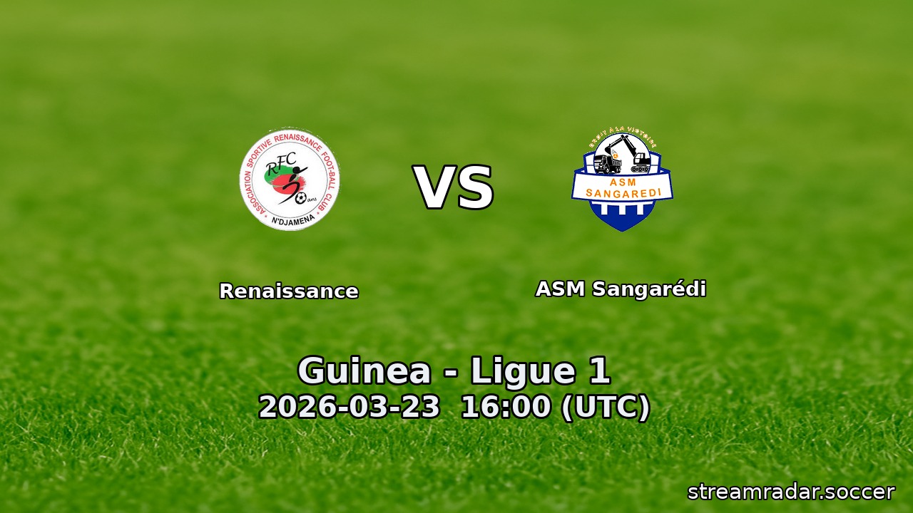 Renaissance vs ASM Sangarédi