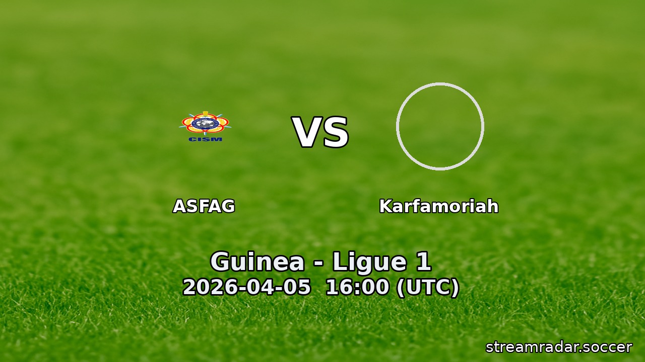 ASFAG vs Karfamoriah