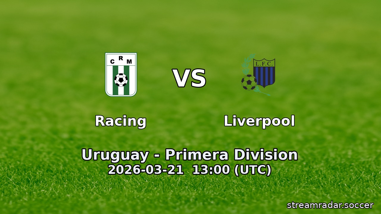 Racing vs Liverpool