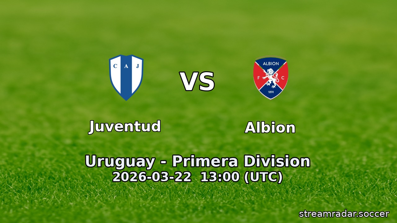Juventud vs Albion