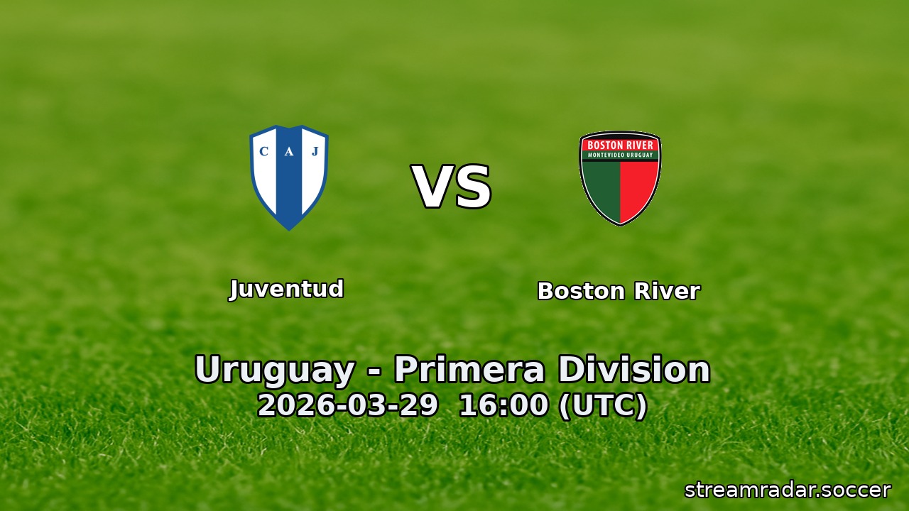 Juventud vs Boston River