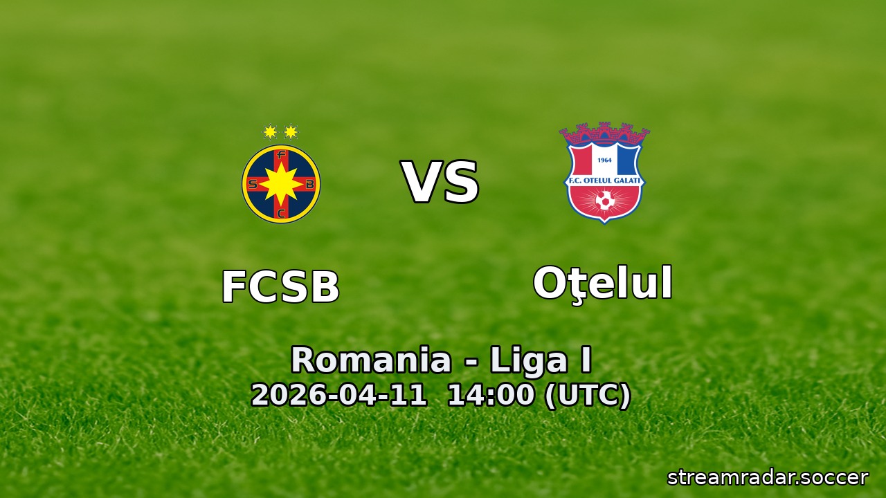 FCSB vs Oţelul