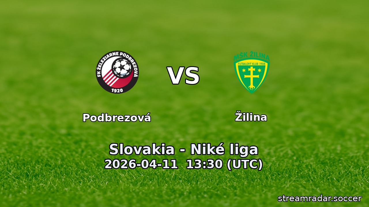 Podbrezová vs Žilina