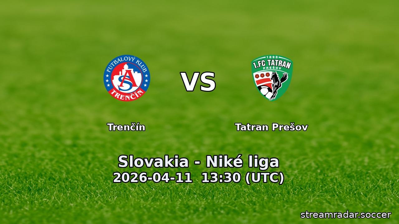 Trenčín vs Tatran Prešov