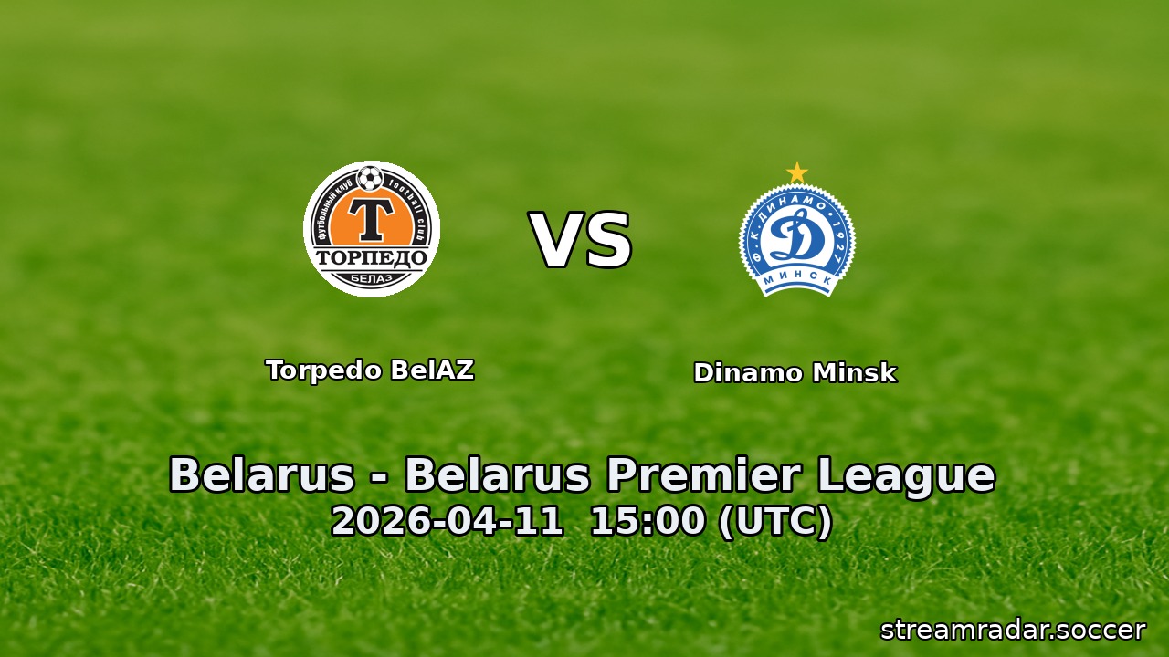 Torpedo BelAZ vs Dinamo Minsk