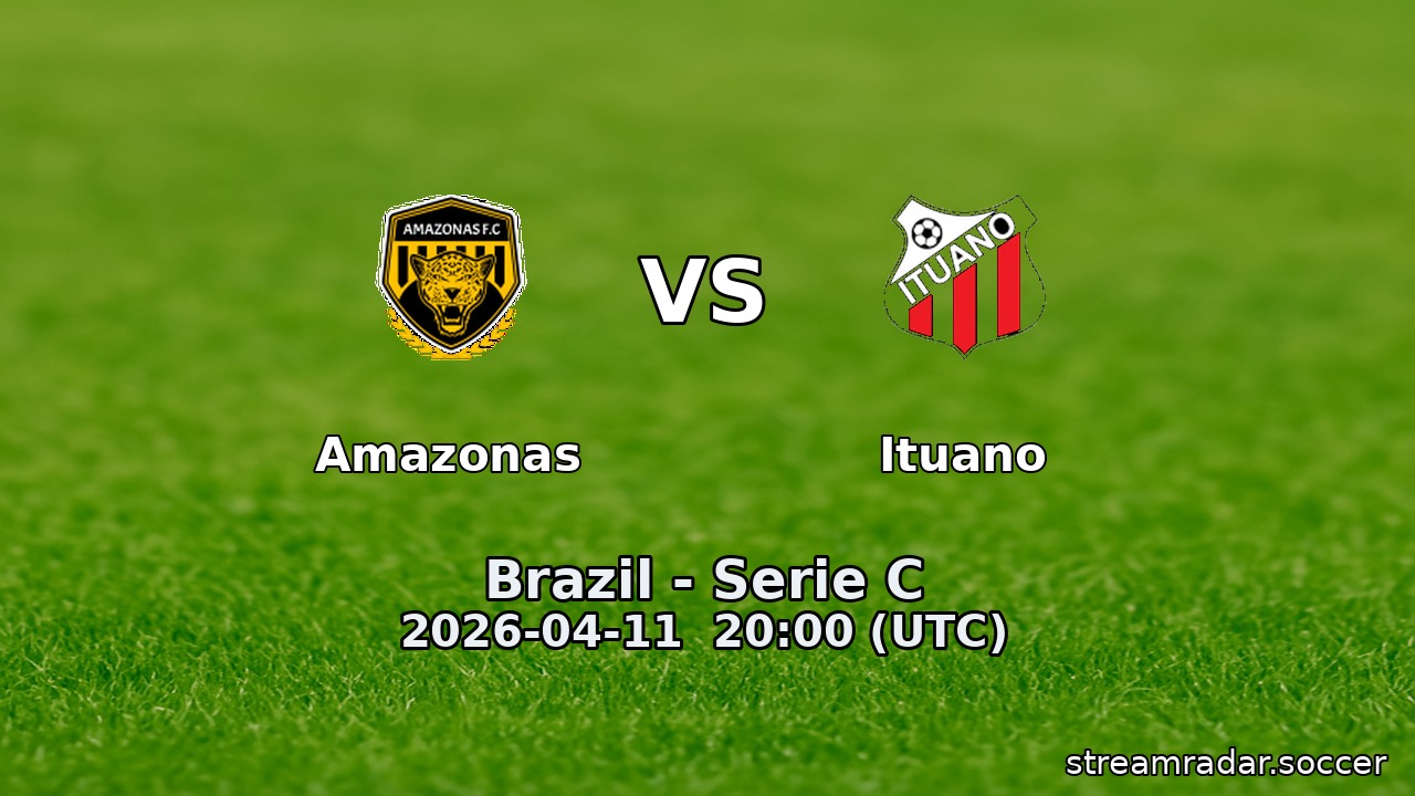 Amazonas vs Ituano