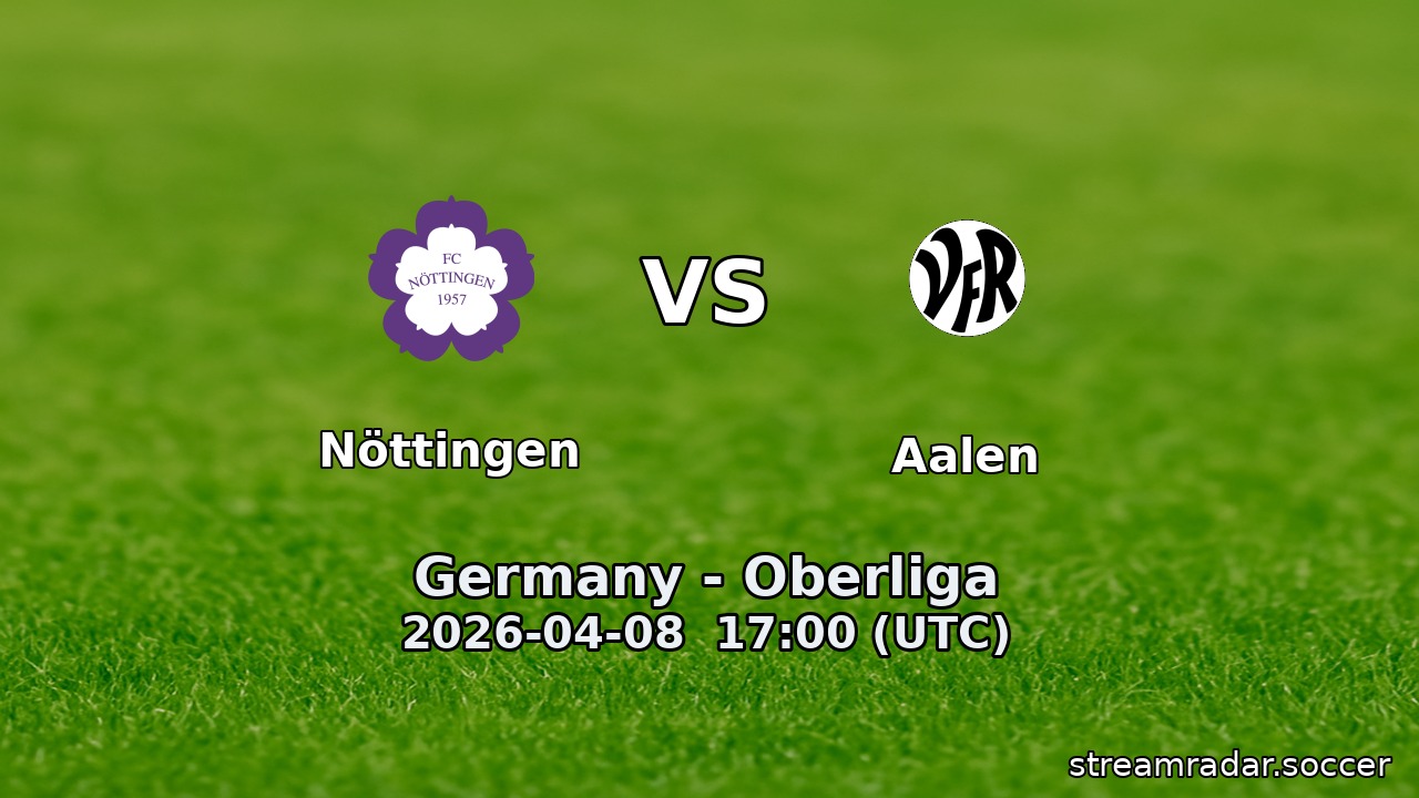 Nöttingen vs Aalen
