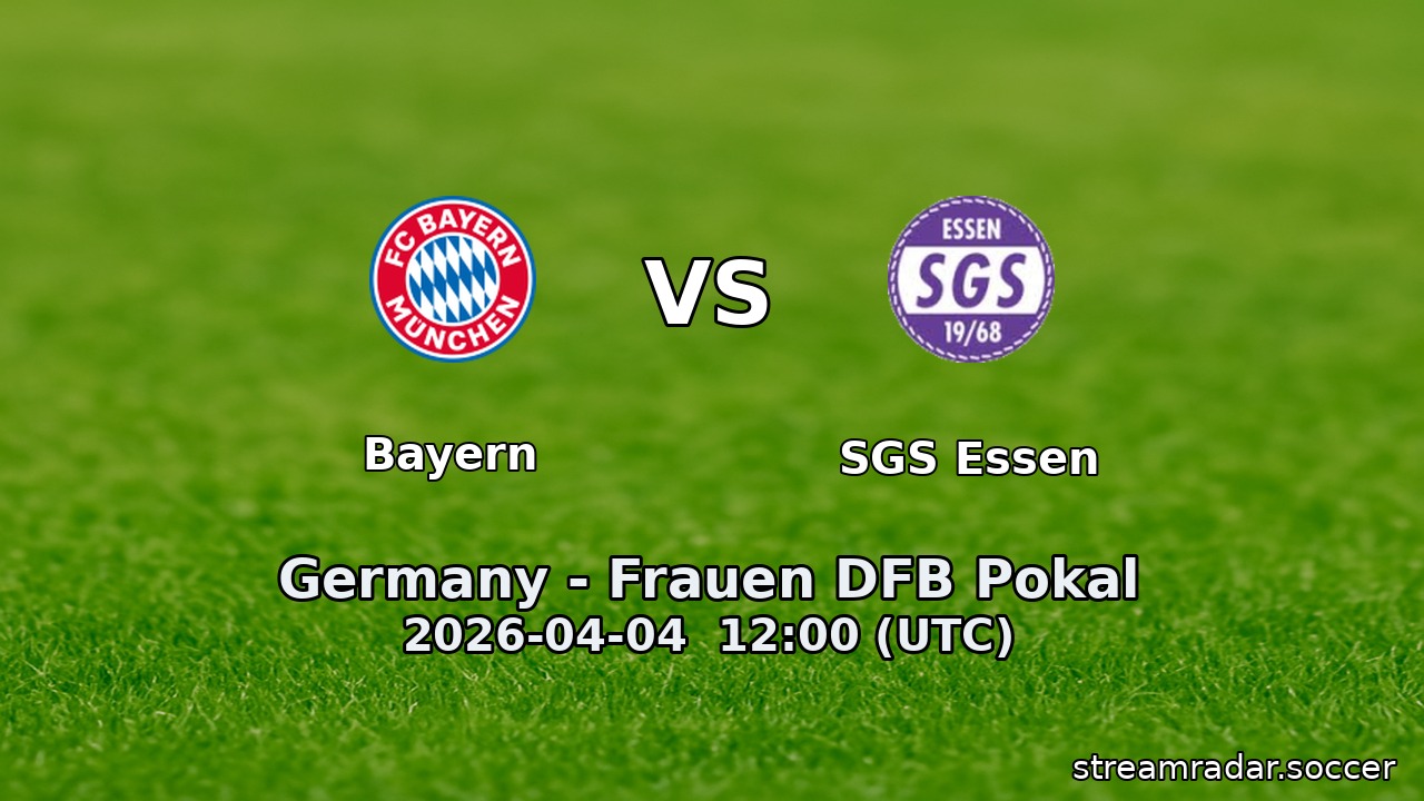 Bayern vs SGS Essen