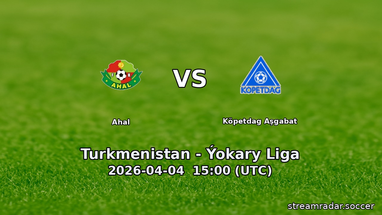 Ahal vs Köpetdag Aşgabat