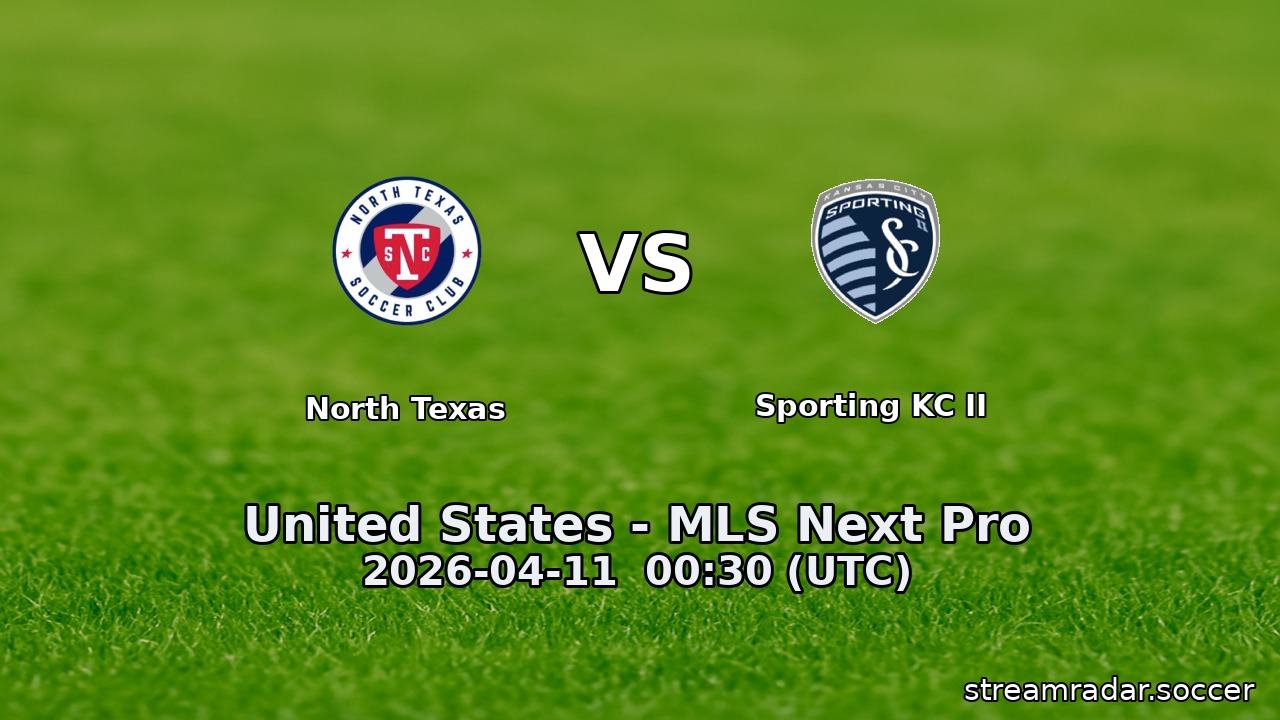 North Texas vs Sporting KC II