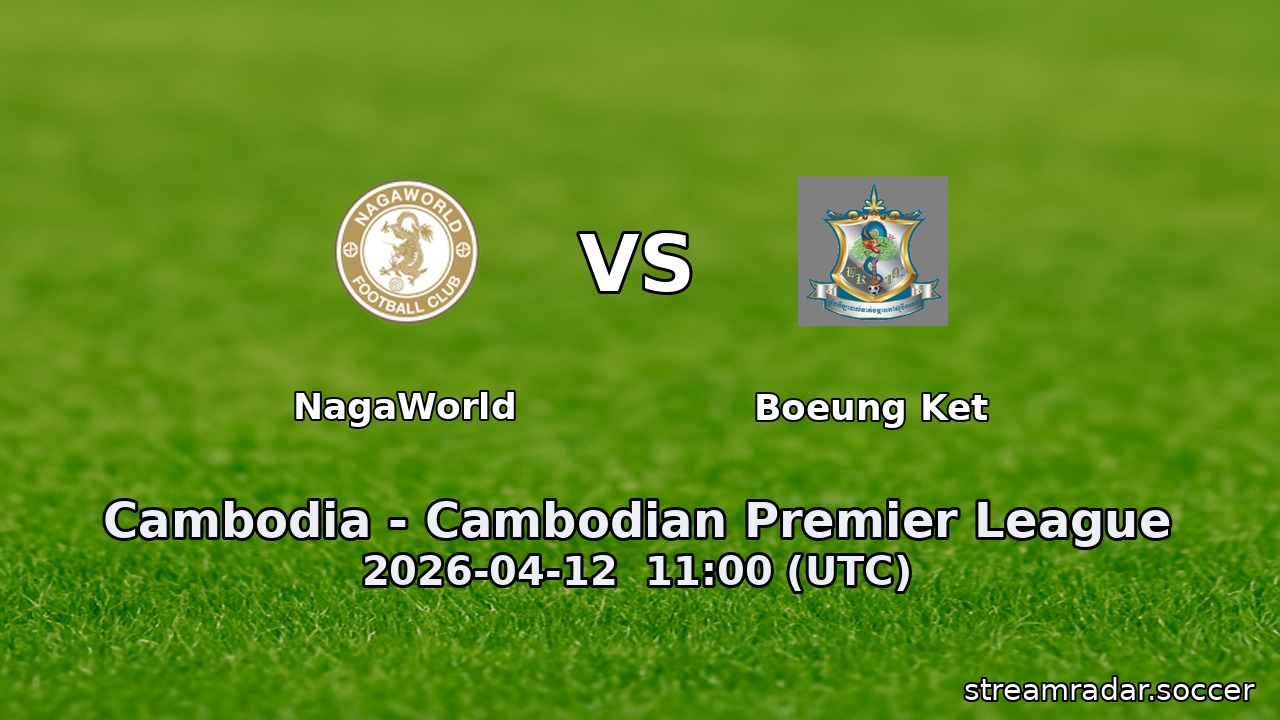NagaWorld vs Boeung Ket