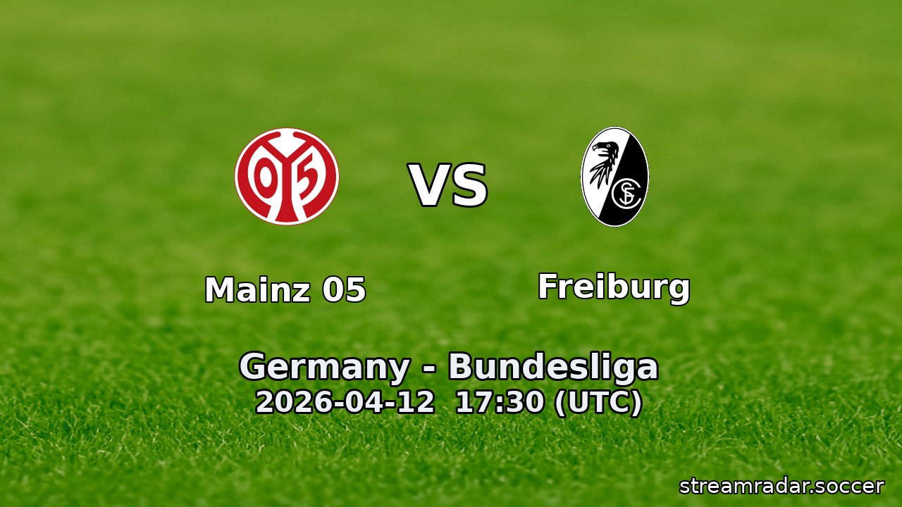 Mainz 05 vs Freiburg