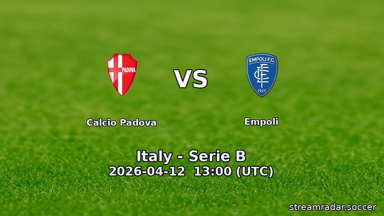 Calcio Padova vs Empoli