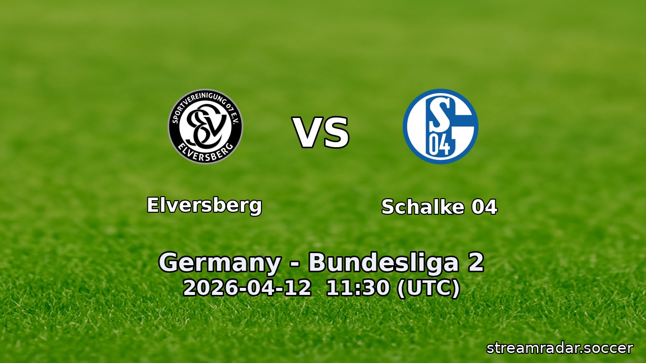 Elversberg vs Schalke 04