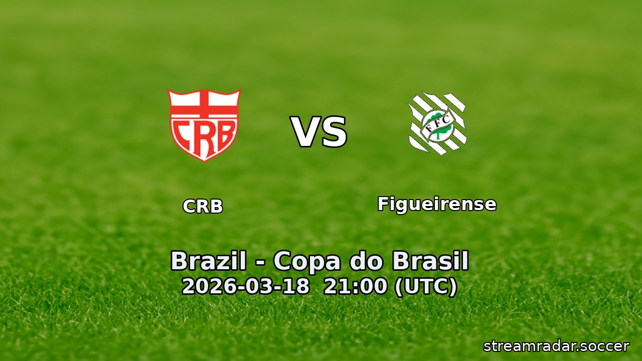 CRB vs Figueirense