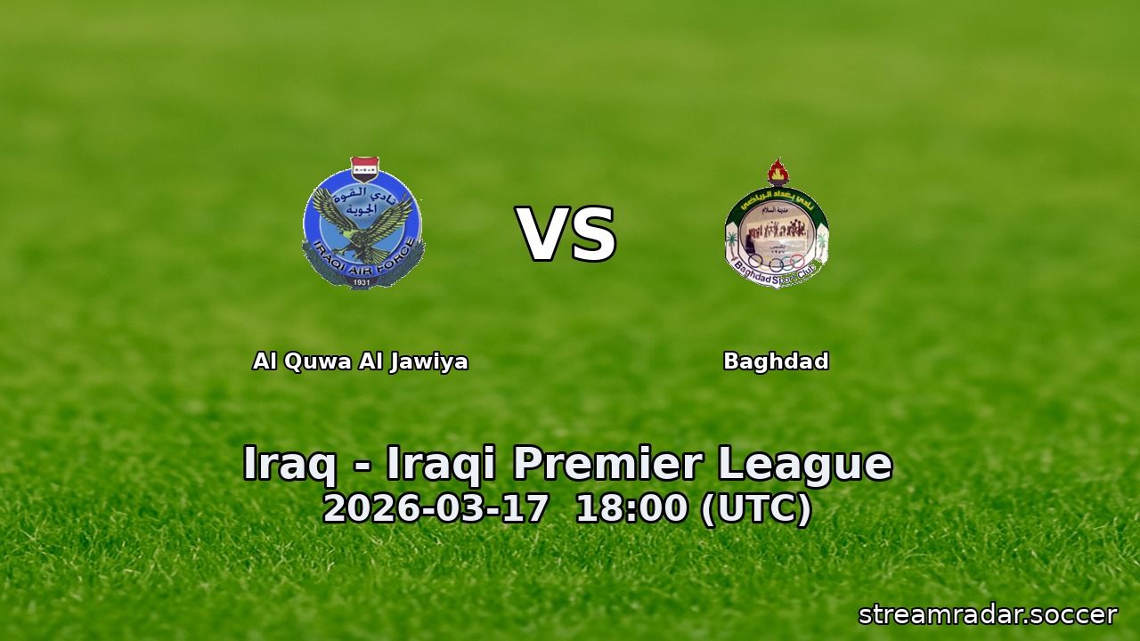 Al Quwa Al Jawiya vs Baghdad