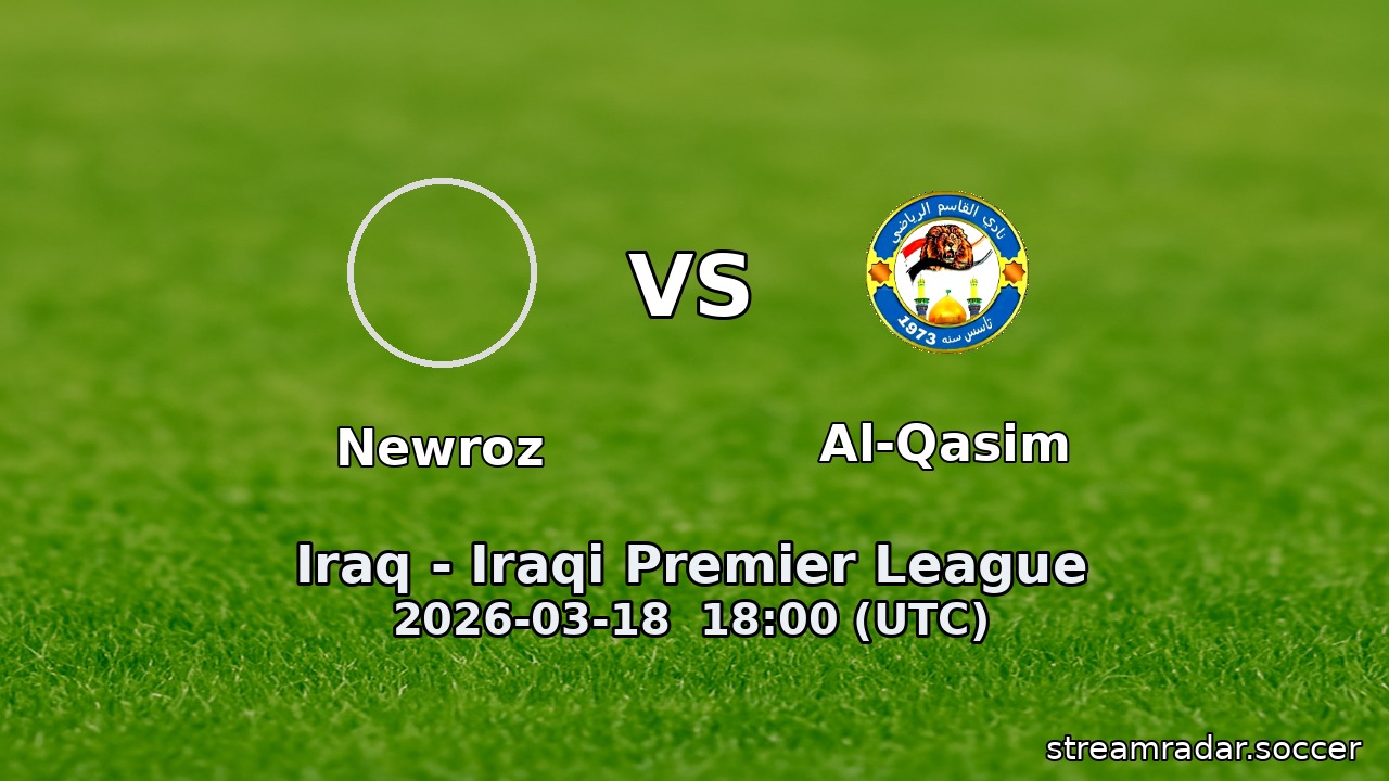 Newroz vs Al-Qasim