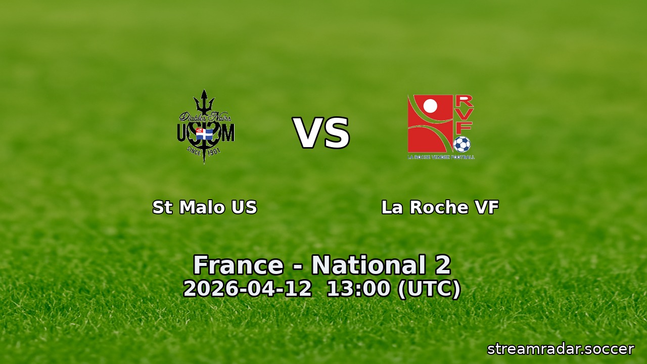 St Malo US vs La Roche VF