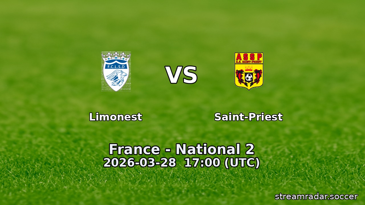 Limonest vs Saint-Priest