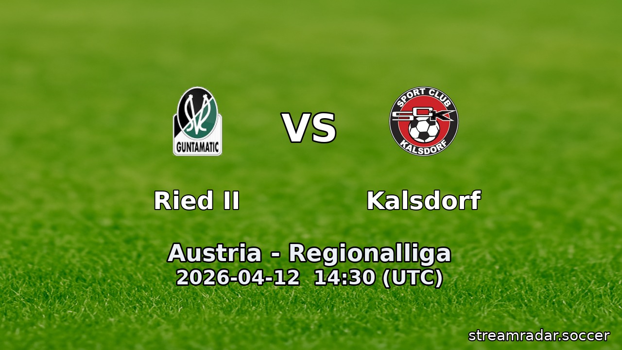 Ried II vs Kalsdorf