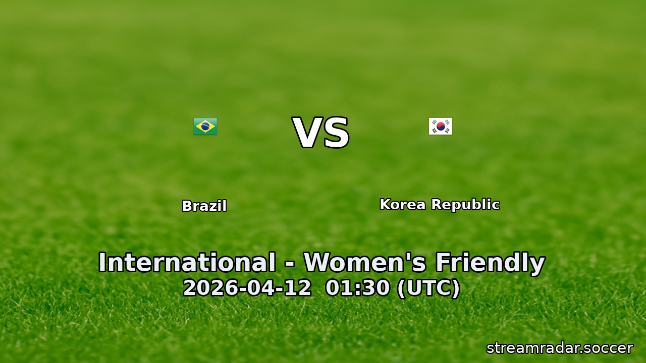 Brazil vs Korea Republic
