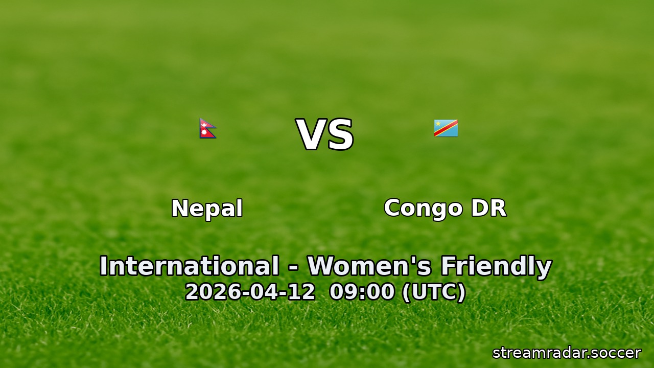Nepal vs Congo DR