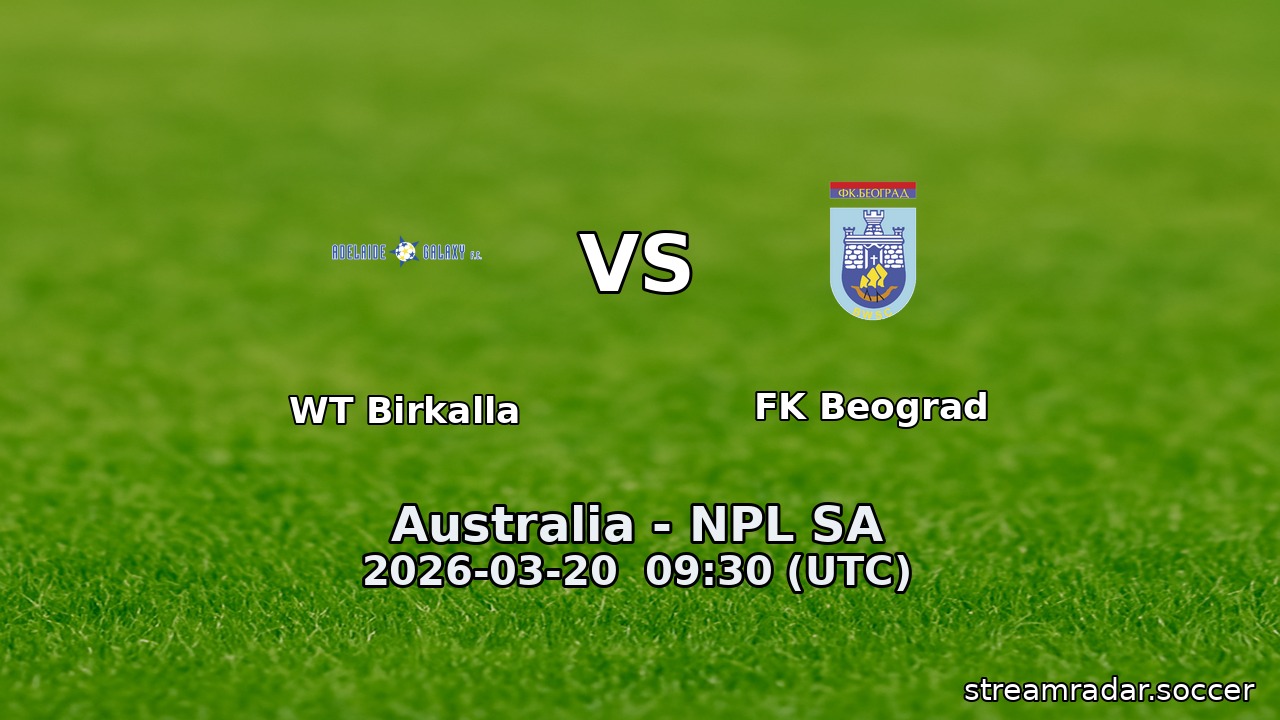 WT Birkalla vs FK Beograd