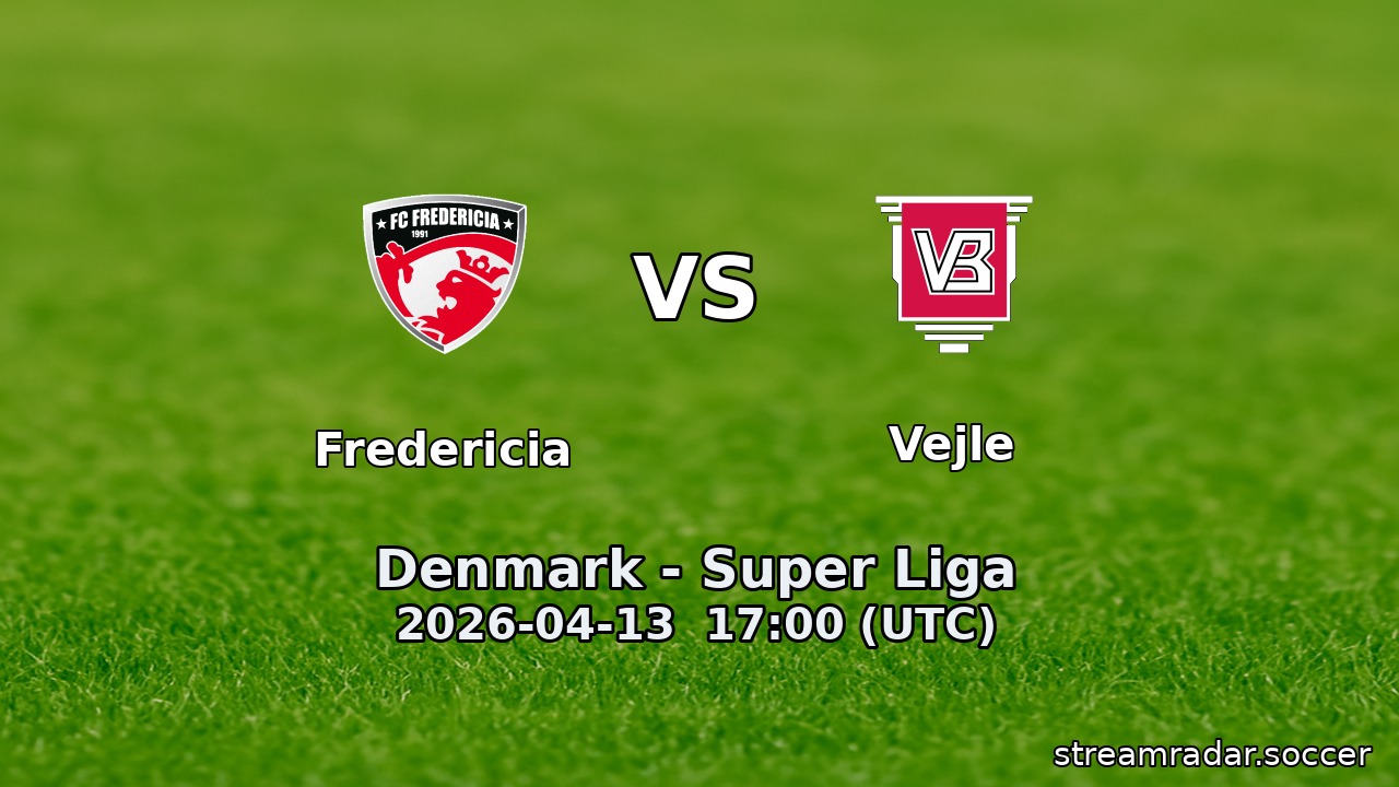 Fredericia vs Vejle