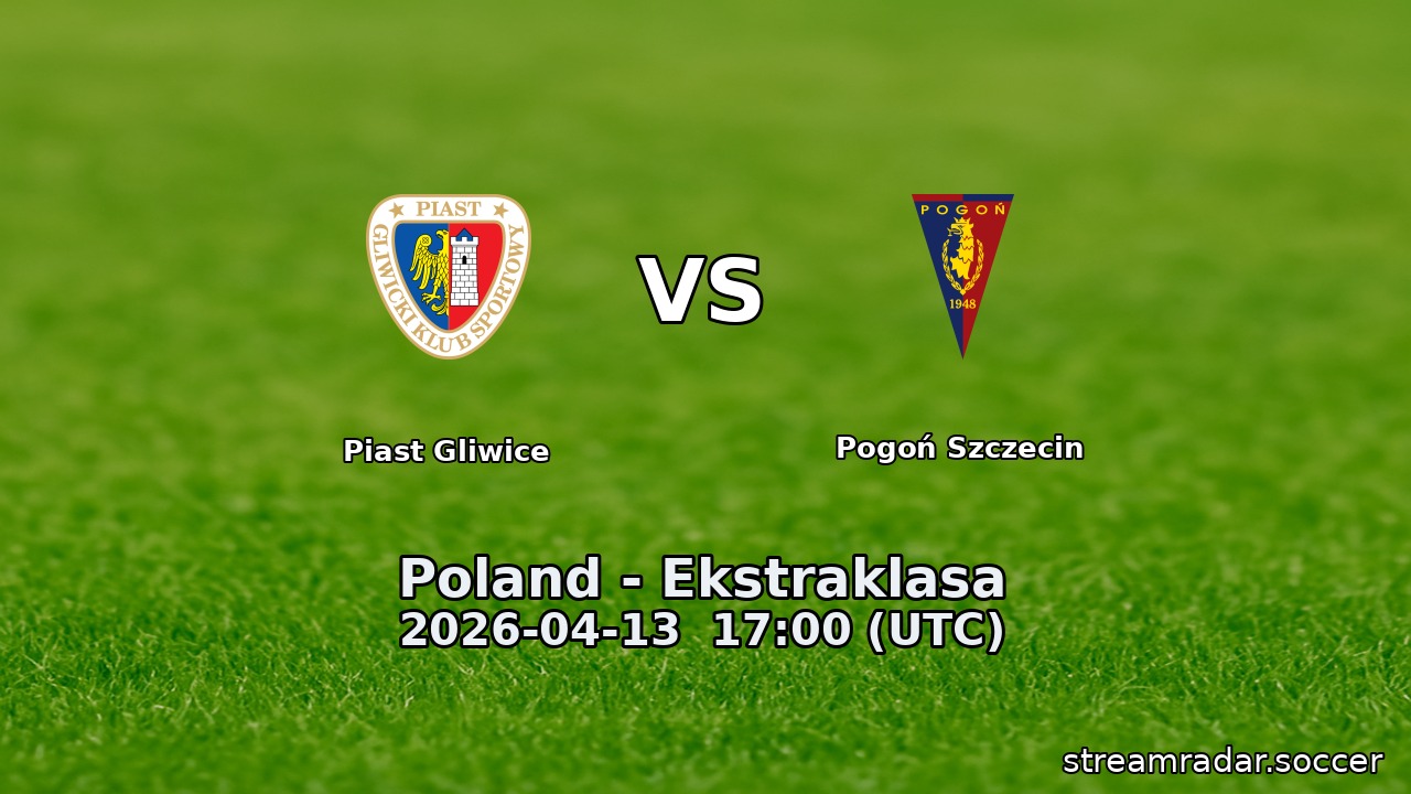 Piast Gliwice vs Pogoń Szczecin