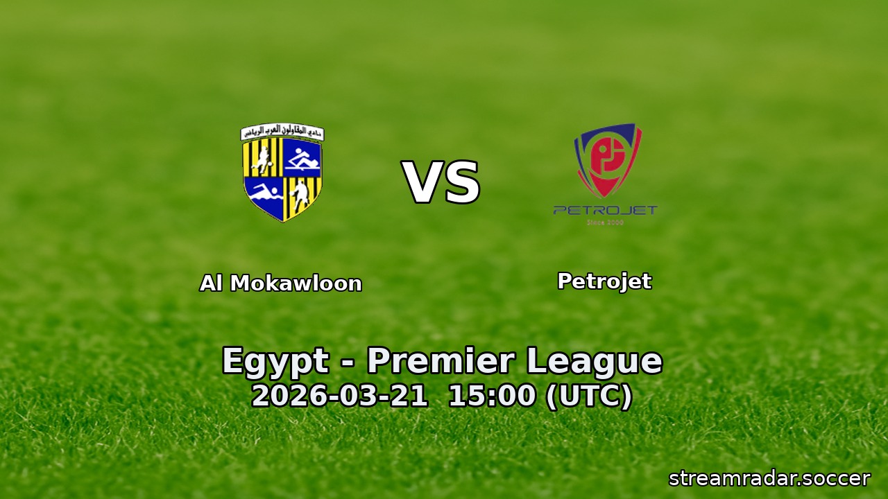 Al Mokawloon vs Petrojet