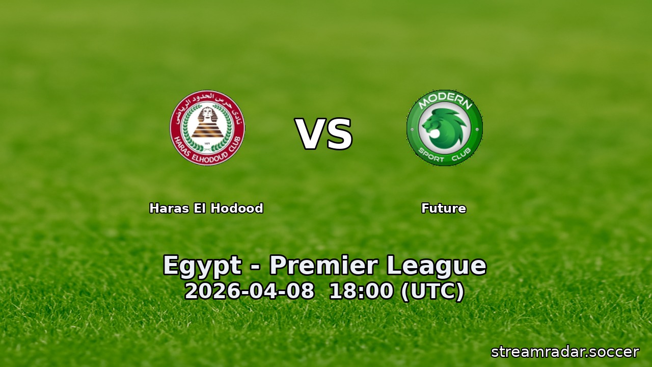 Haras El Hodood vs Future