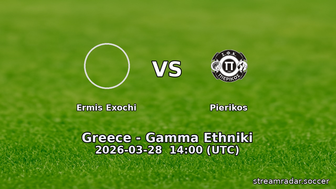 Ermis Exochi vs Pierikos