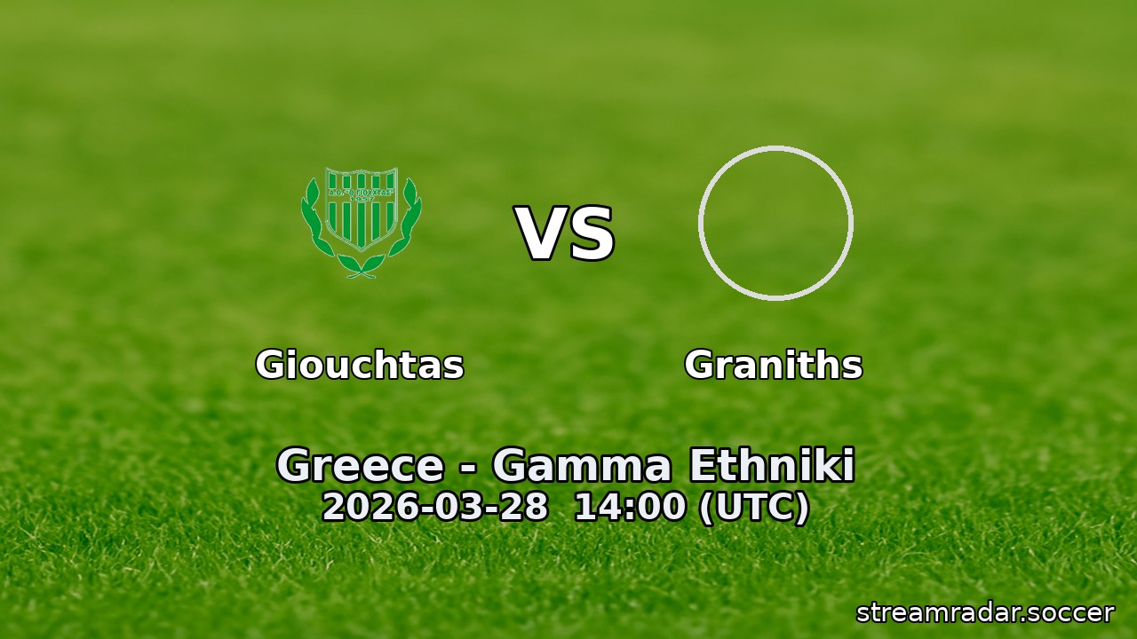 Giouchtas vs Graniths