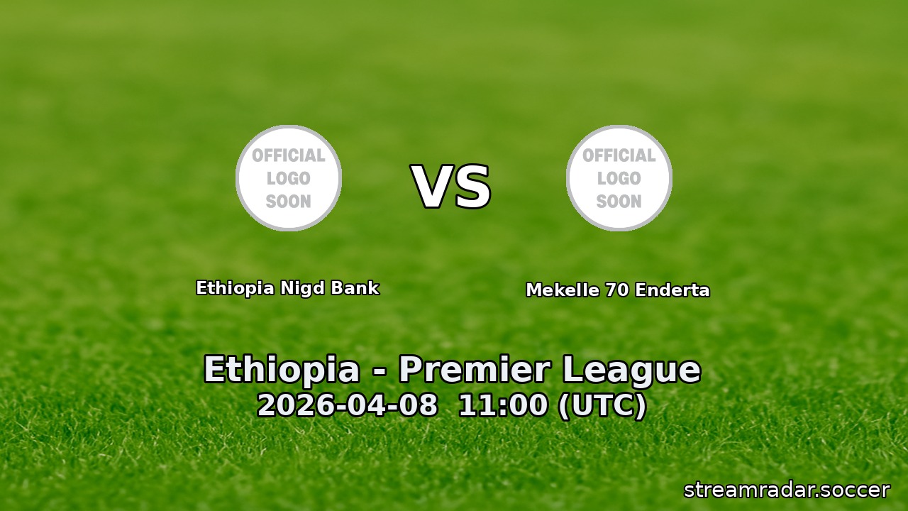 Ethiopia Nigd Bank vs Mekelle 70 Enderta