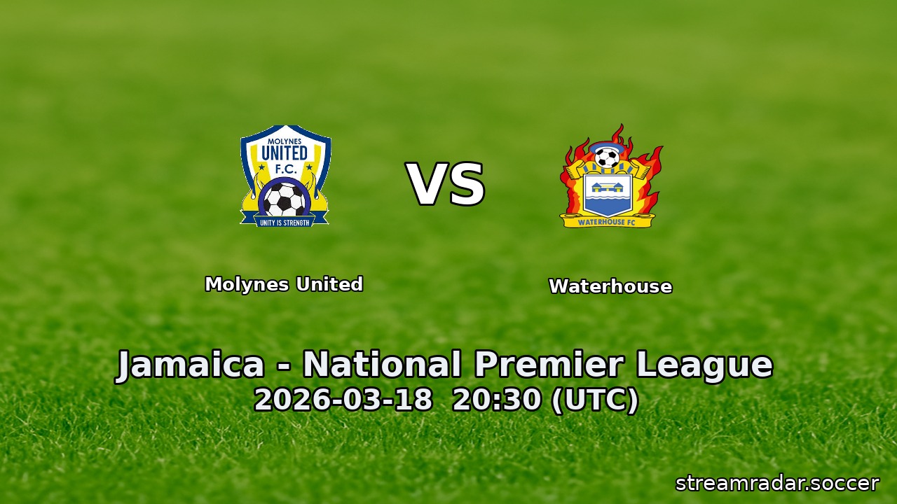 Molynes United vs Waterhouse