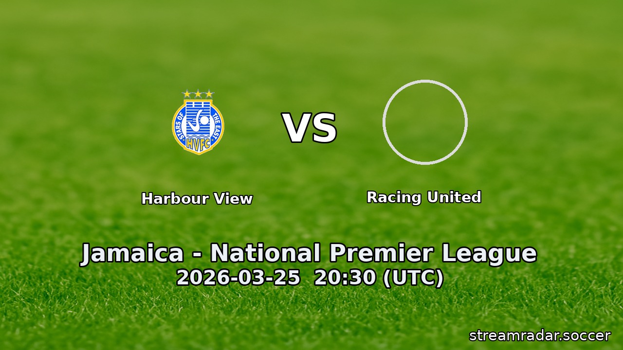 Harbour View vs Racing United
