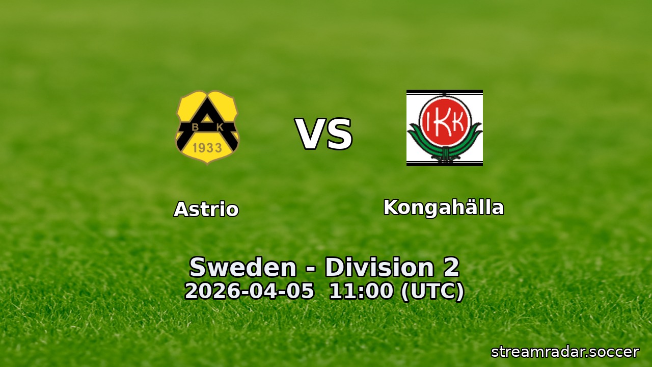 Astrio vs Kongahälla