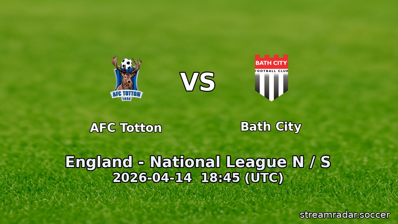AFC Totton vs Bath City
