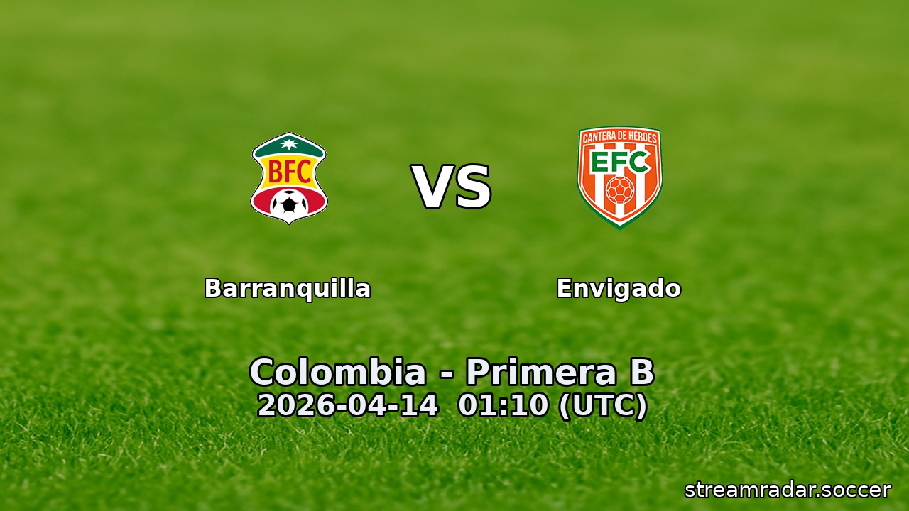 Barranquilla vs Envigado
