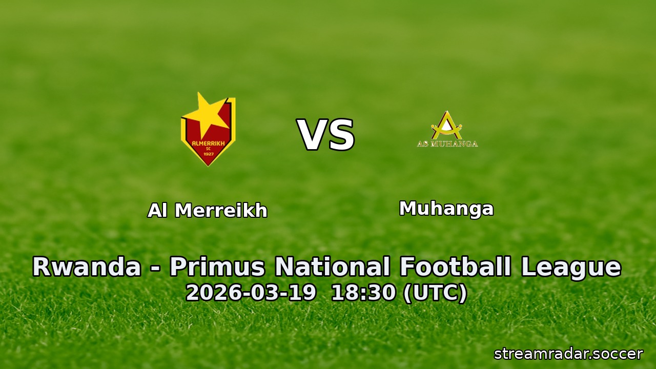 Al Merreikh vs Muhanga
