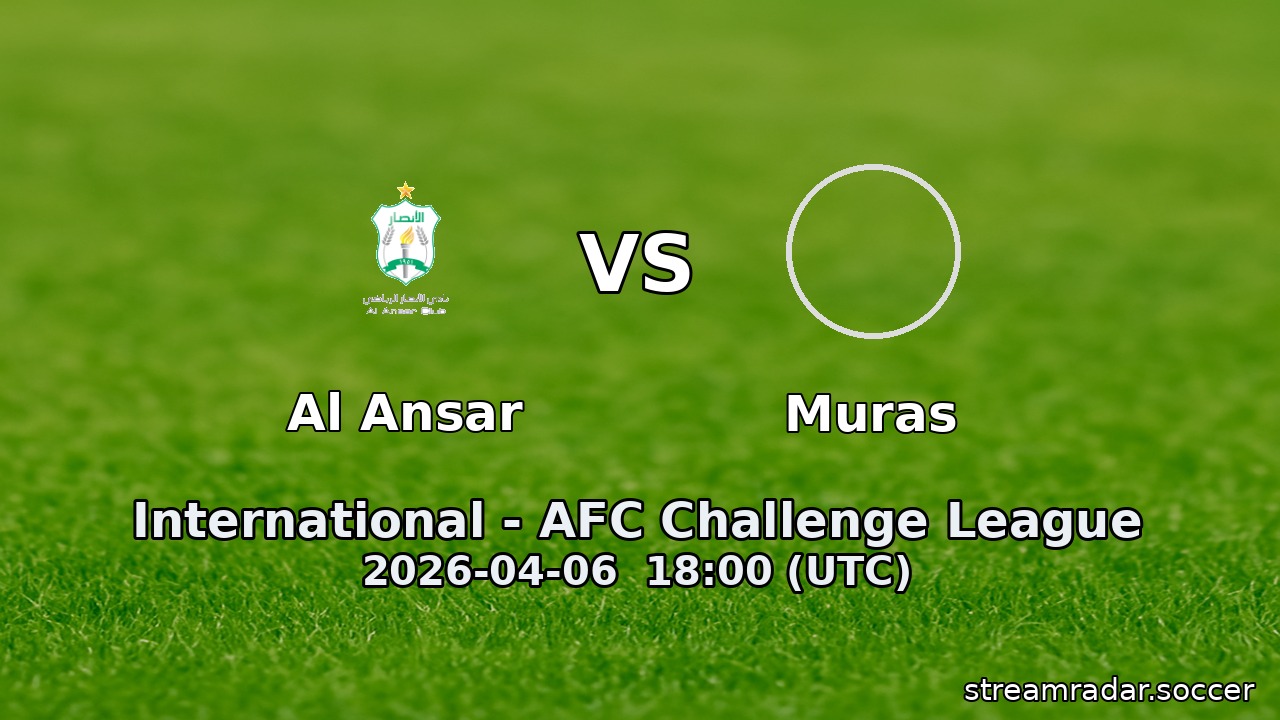 Al Ansar vs Muras