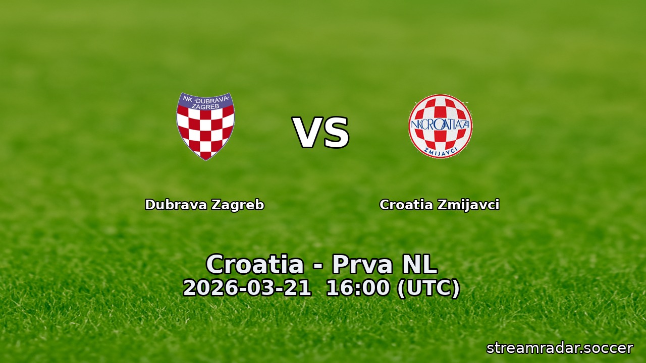 Dubrava Zagreb vs Croatia Zmijavci