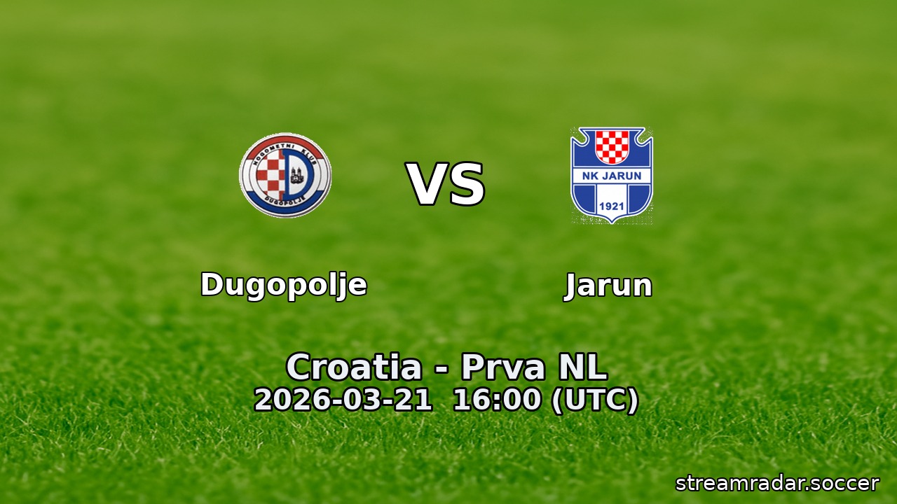 Dugopolje vs Jarun