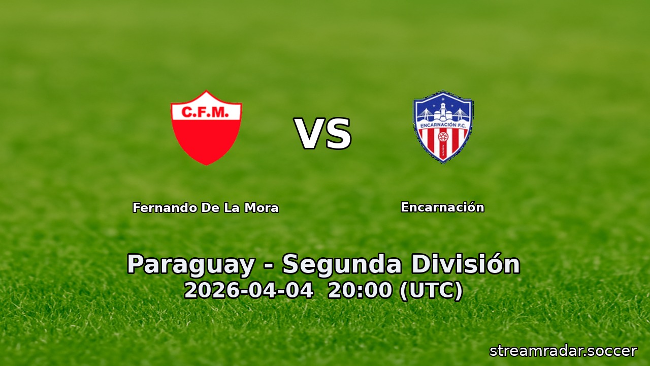Fernando De La Mora vs Encarnación