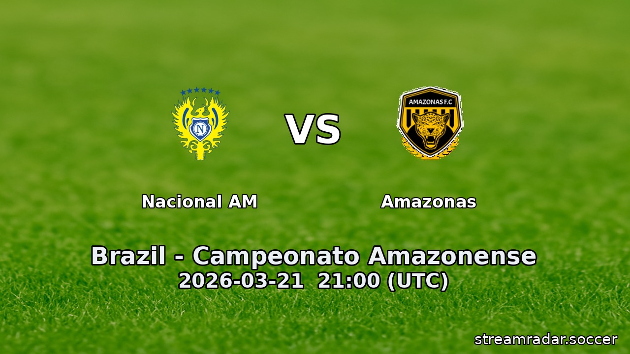 Nacional AM vs Amazonas