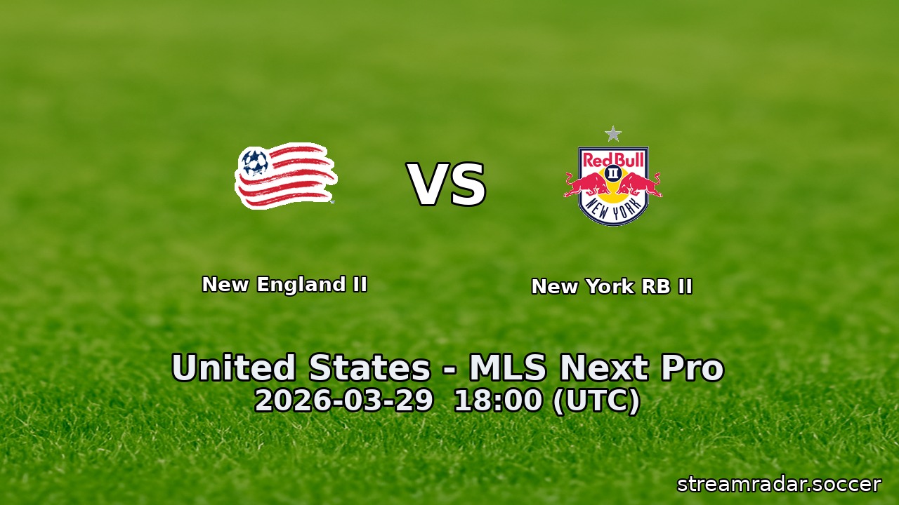 New England II vs New York RB II